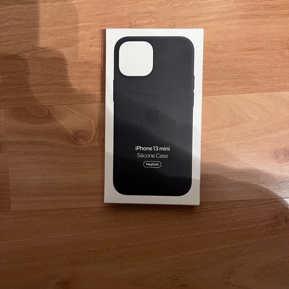 iPhone 13 mini phone case silicone Black Apple - Picture 2 of 3